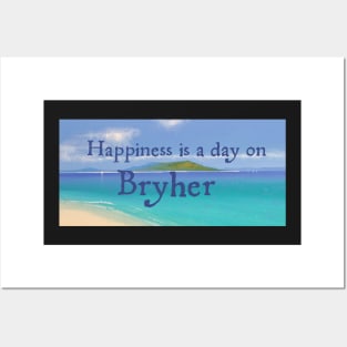 Happyness is a day on Bryher Posters and Art